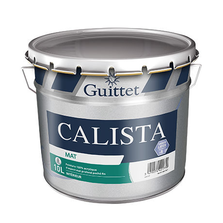 Pittura di finitura - CALISTA - GUITTET - di fondo / indoor / per muro