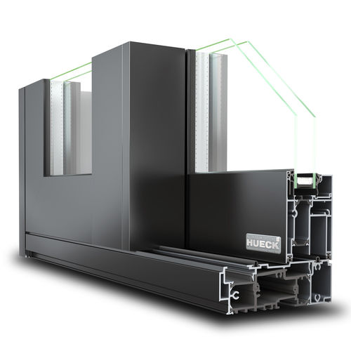 Sistema scorrevole in alluminio - VOLATO M+ - Hueck System GmbH & Co. KG - per porta / per finestra / per porta in vetro