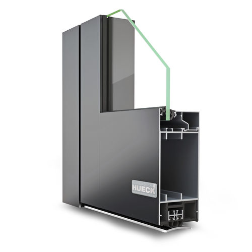 Profilato per porte in alluminio - LAVA 65-S - Hueck System GmbH & Co. KG - di sicurezza / antirapina / a prova di vento