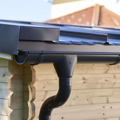 Grondaia in acciaio galvanizzato - MASTER SYSTEM - Zambelli GmbH & Co. KG - semitonda