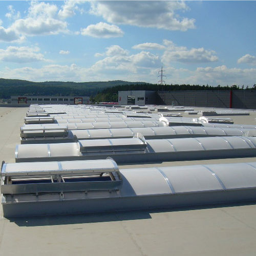 Lucernario per tetto piano - ARCH LIGHT BANDS - Akripol d.o.o. - per tetto inclinato / per tetto ventilato / per stadio