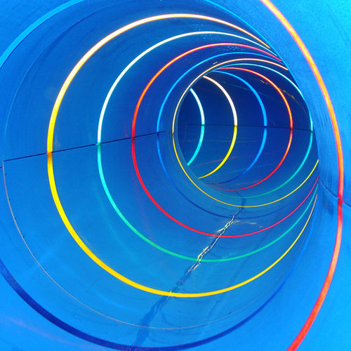 Scivolo girevole - DAYLIGHT - Van Egdom - per parco acquatico / con effetti luminosi e sonori / tubolare