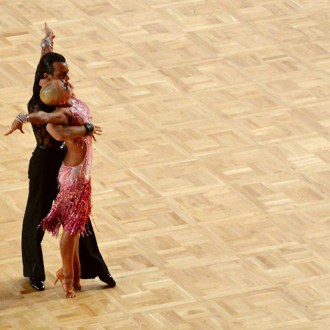 Pavimentazione sportiva da interno - MOSAIC DANCE - Coswick Hardwood - in legno / per sala da ballo / portatile