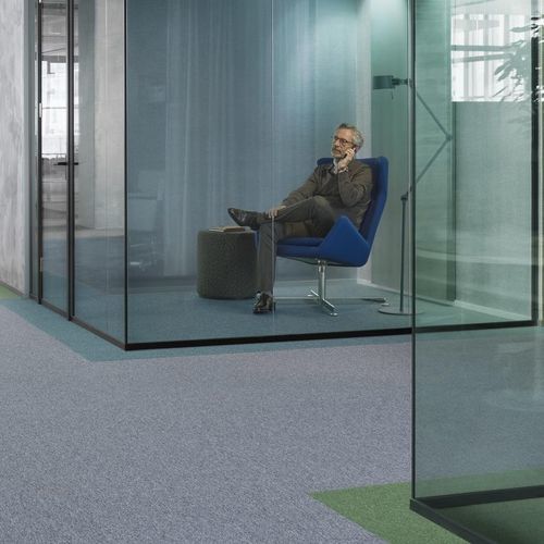 Moquette a quadrotte - ESSENCE - DESSO OFFICE - tufted / bouclé / sintetica