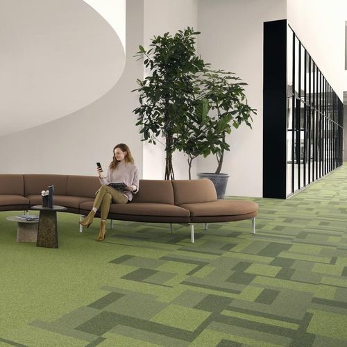 Moquette a quadrotte - STRATOS BLOCKS - DESSO OFFICE - tufted / bouclé / sintetica