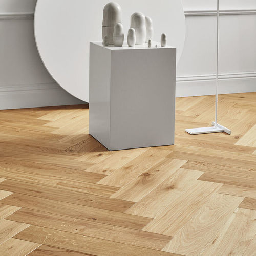 Parquet multistrato - SEGNO  - DESSO OFFICE - in legno / a spina di pesce / oliato