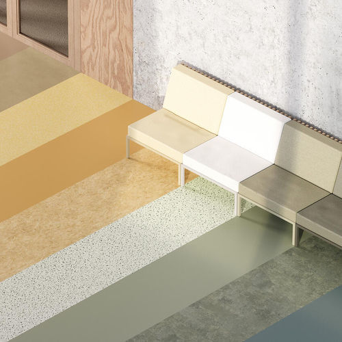 Pavimento in vinile - ACCZENT EXCELLENCE COMPACT+  - DESSO OFFICE - da interno / per il settore terziario / in rotoli