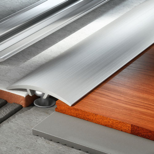 Profilato di transizione in alluminio - S10 - SALAG - per piastrelle / per moquette