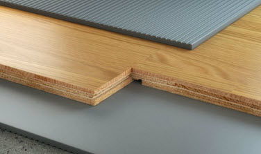 Sottofondo resiliente in pannelli - UNIVERSAL - SALAG - in polistirene estruso / per parquet / isolante