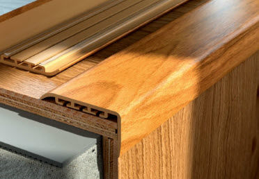 Profilo di finitura in PVC - C45 - SALAG - per gradini / bordo per gradino