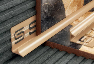 Profilo di finitura in PVC - 0270xx - SALAG - per piastrelle / per angolo interno
