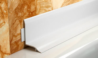 Profilo di finitura in PVC - BATH SEAL - SALAG - per piastrelle / per angolo interno / per doccia