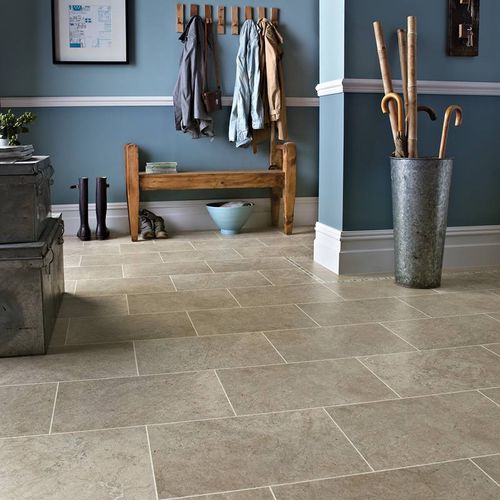 Pavimento in vinile - RUBENS : PORTLAND STONE - Designflooring - da interno / residenziale / a quadrotte