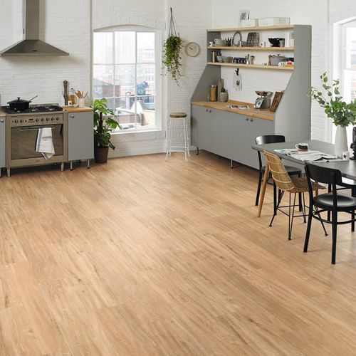 Pavimento in vinile - LOOSELAY LONGBOARD : CHAMPAGNE OAK - Designflooring - da interno / industriale / per ufficio