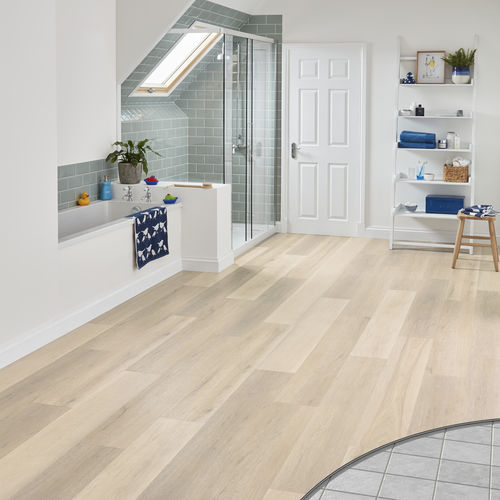 Pavimento in vinile - KORLOK : TEXAS WHITE ASH - Designflooring - da interno / industriale / per ufficio