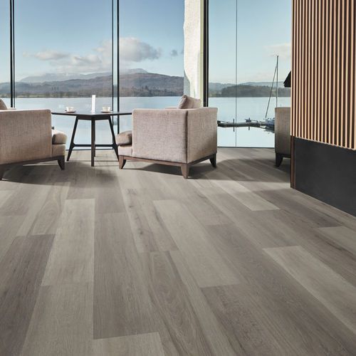 Pavimento in vinile - KORLOK : WASHED GREY ASH - Designflooring - da interno / industriale / per ufficio