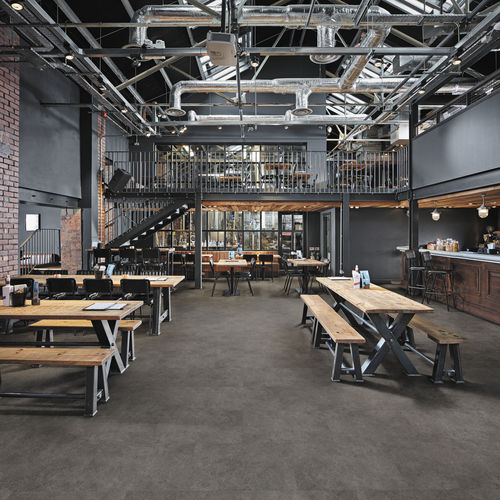 Pavimento in vinile - KORLOK : VOLCANIC - Designflooring - da interno / industriale / residenziale