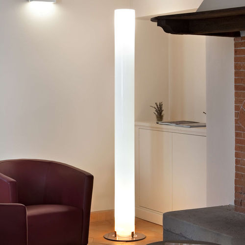 Colonna luminosa contemporanea - STYLOS - FLOS - polimetilmetacrilato / in acciaio verniciato / alogena