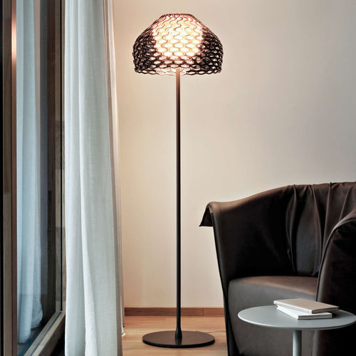 Lampada da terra - TATOU  - FLOS - in acciaio verniciato / in policarbonato / contemporanea