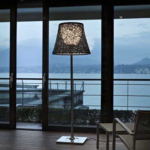 Lampada da terra - KTRIBE F3 - FLOS - in metallo / contemporanea / con cavo