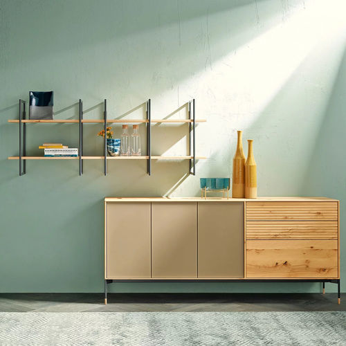 Credenza contemporanea - LINA - ANREI - Reisinger GmbH - in rovere / in noce / in faggio