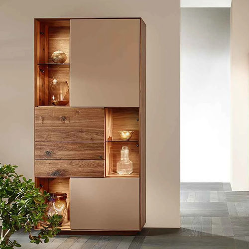 Credenza con alzata contemporanea - PURO - ANREI - Reisinger GmbH - in rovere / in noce / in frassino