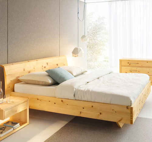 Letto matrimoniale - PASO - ANREI - Reisinger GmbH - contemporaneo / con testiera / con comodini
