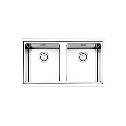 Lavello a 2 vasche - LINEAR PLUS : LNP862I - Apell S.p.A. - senza gocciolatoio / in acciaio inossidabile / da incasso