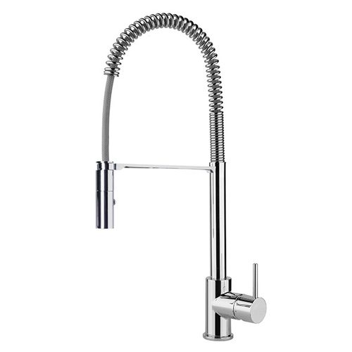Miscelatore da appoggio - APG6893CR - Apell S.p.A. - in metallo cromato / da cucina / 1 foro