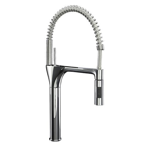 Miscelatore da appoggio - APF7027CR - Apell S.p.A. - in metallo cromato / da cucina / 1 foro
