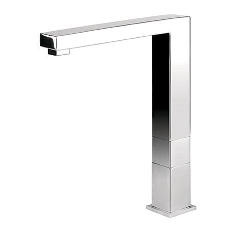 Miscelatore da appoggio - AP5201SS - Apell S.p.A. - in acciaio inossidabile / da cucina / 1 foro