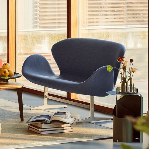 Divano contemporaneo - SWAN™ - Fritz Hansen - in tessuto / in schiuma di poliuretano / in pelle