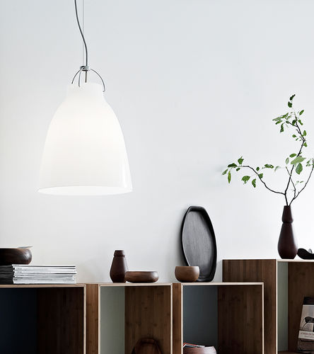 Lampada a sospensione - CARAVAGGIO™ - Fritz Hansen - in plastica / in alluminio / in acciaio