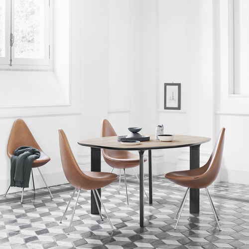 Tavolo da pranzo contemporaneo - ANALOG™ - Fritz Hansen - in rovere / in noce / impiallacciato in legno