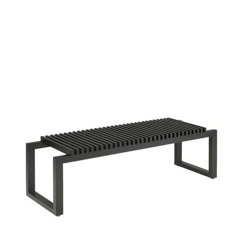Panca design minimalista - CUTTER  - Fritz Hansen - in legno massiccio / in teak / senza schienale