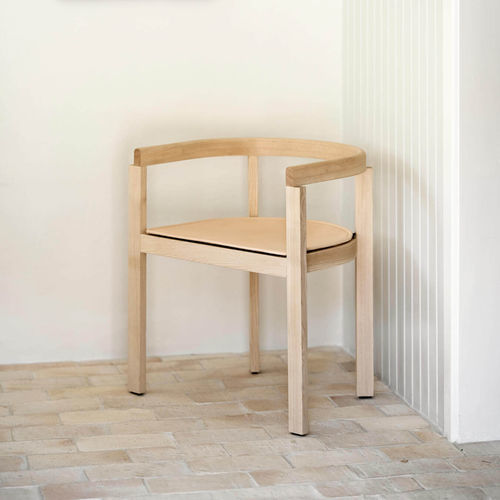 Sedia da pranzo design industriale - AFTER - Fritz Hansen - da interno / in legno massiccio / in frassino
