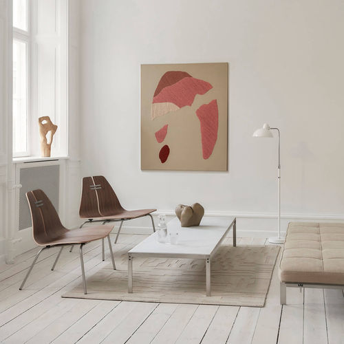 Sedia contemporanea - PK23™ - Fritz Hansen - da interno / impiallacciata in legno / in rovere