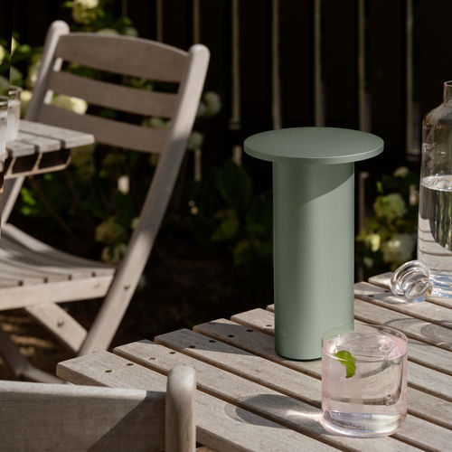 Lampada da tavolo - SOLAE - Fritz Hansen - in alluminio / design minimalista / con cavo
