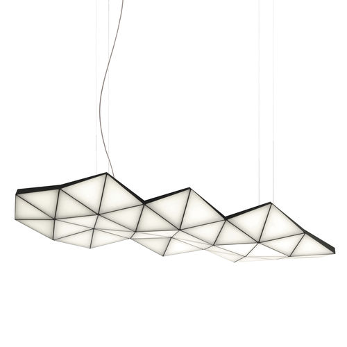 Lampada a sospensione - TRI-36 - Tokio furniture & lighting - in alluminio anodizzato / contemporanea / con cavo