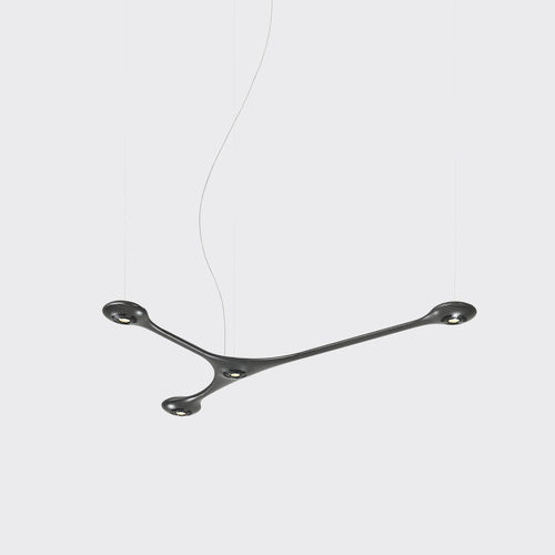 Lampada a sospensione - CARB-04.00 - Tokio furniture & lighting - in fibra di carbonio / contemporanea / con cavo