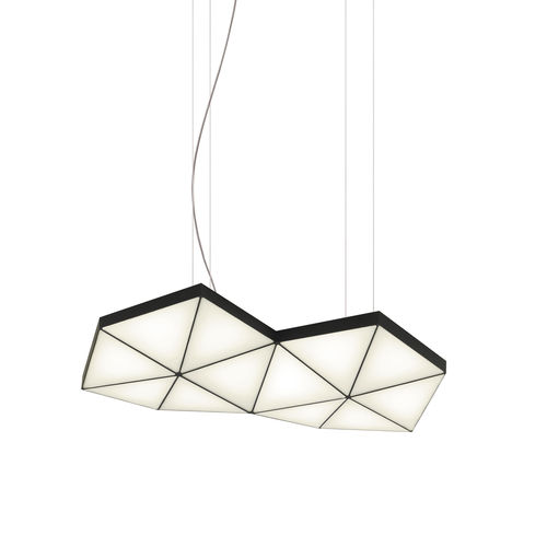 Lampada a sospensione - TRI12 - Tokio furniture & lighting - in alluminio anodizzato / in fibra di carbonio / contemporanea