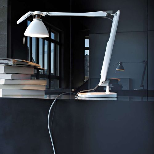 Lampada per ufficio - Fortebraccio - LUCEPLAN - in acciaio / in policarbonato / contemporanea