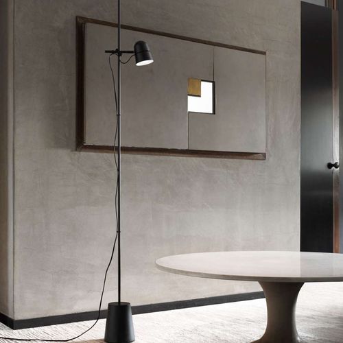 Lampada da terra - Counterbalance - LUCEPLAN - in alluminio / in acciaio verniciato / contemporanea