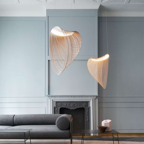 Lampada a sospensione - Illan - LUCEPLAN - in legno compensato / contemporanea / con cavo