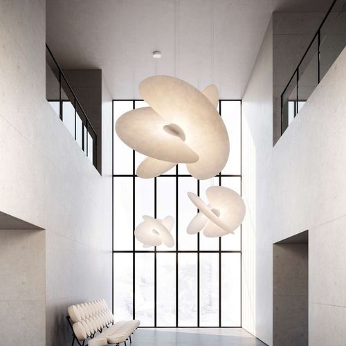 Lampada a sospensione - Levante - LUCEPLAN - in alluminio / in PET / contemporanea