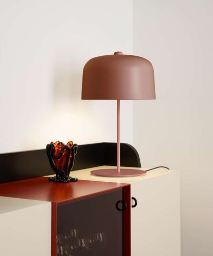 Lampada da tavolo - Zile - LUCEPLAN - in acciaio / polimerica / contemporanea
