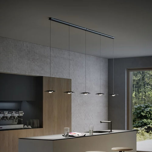 Lampada a sospensione - Koinè cluster - LUCEPLAN - in alluminio / in vetro / contemporanea