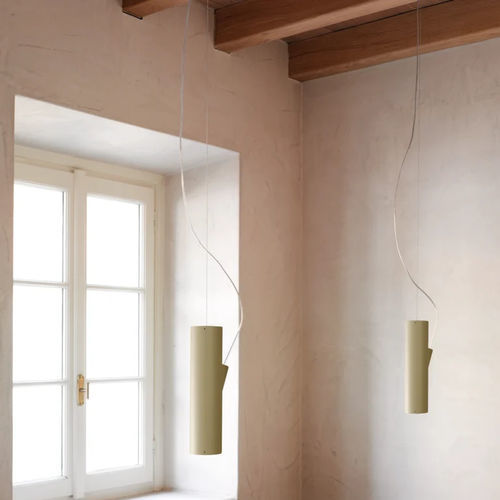 Lampada a sospensione - E04 - LUCEPLAN - in alluminio / contemporanea / con cavo