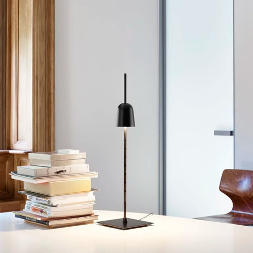 Lampada da tavolo - Ascent - LUCEPLAN - in acciaio verniciato / in alluminio estruso / in tecnopolimero