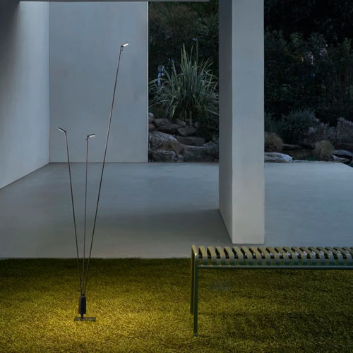 Lampada da terra - Flia - LUCEPLAN - in alluminio / in fibra di carbonio / contemporanea